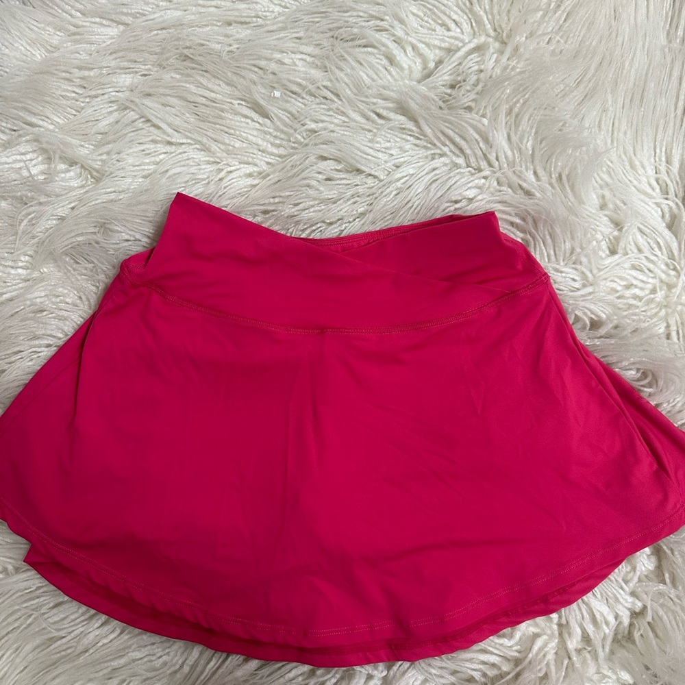 Amazon Pink Skater Mini Skirt Casual